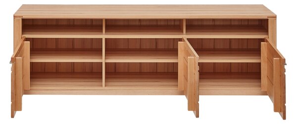 SKRINKA POD TV, jadrový buk, jadrový buk, 190/58/45 cm Carryhome - Komody