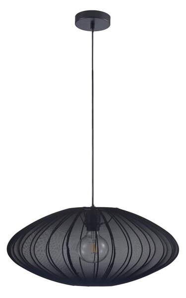 Luster na lanku KINU 1xE27/20W/230V pr. 50 cm čierna