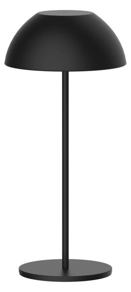 LED Stmievateľná stolná lampa TANZANIA LED/1,8W/5V USB 1800 mAh IP44 čierna