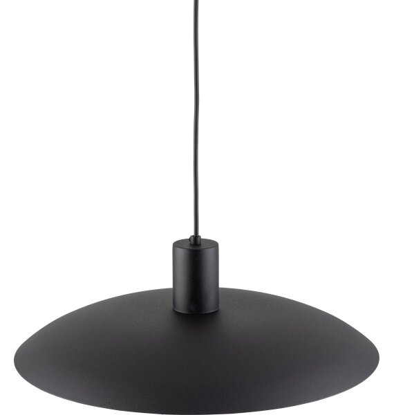 Luster na lanku ASTRA 1xE27/15W/230V pr. 41 cm čierna