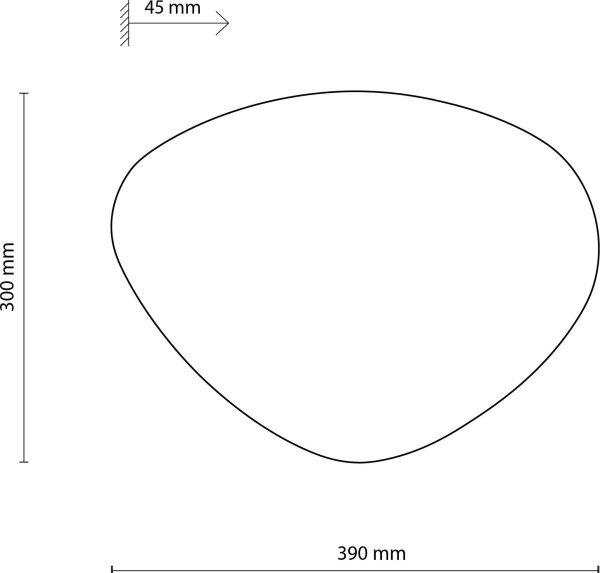 Nástenné svietidlo STONE 2xG9/8W/230V 30x39 cm zelená