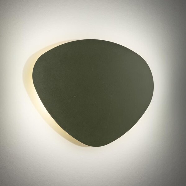 Nástenné svietidlo STONE 2xG9/8W/230V 30x39 cm zelená