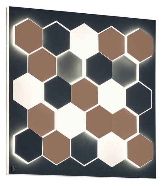 STROPNÉ LED SVIETIDLO, 55/55/7,5 cm Cinque - Interiérové svietidlá