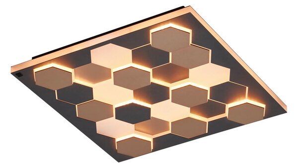 STROPNÉ LED SVIETIDLO, 55/55/7,5 cm Cinque - Interiérové svietidlá