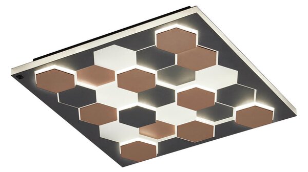 STROPNÉ LED SVIETIDLO, 55/55/7,5 cm Cinque - Interiérové svietidlá