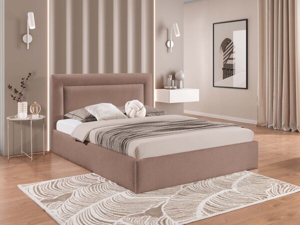 Mirjan24 Čalúnená posteľ s úložným priestorom Enserio, Rozmer postele: 160x200, Dostupné poťahy: Coral 45 5903211423079