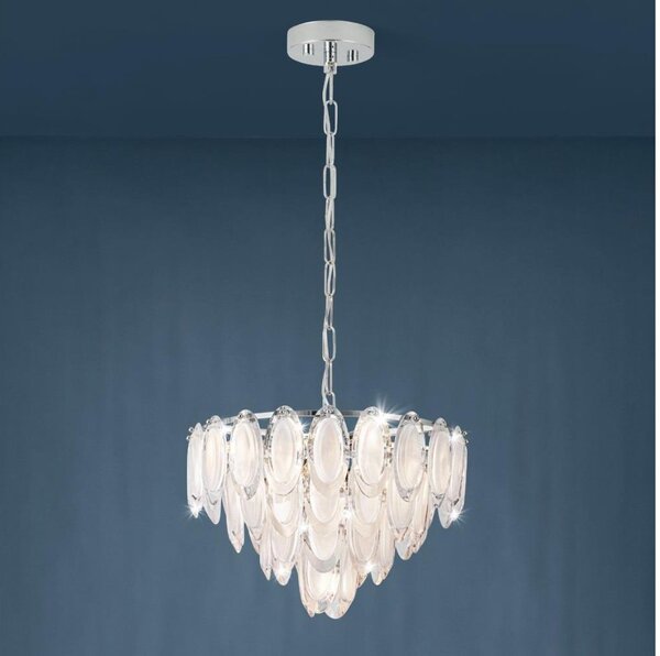 Eglo 39721 - Luster na reťazi CARVARIO 7xE14/40W/230V