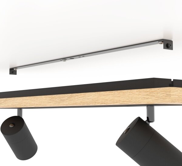 Eglo 39748 - LED Bodové svietidlo TORRESTRALLE LED/12W/230V + 2xGU10/4,5W