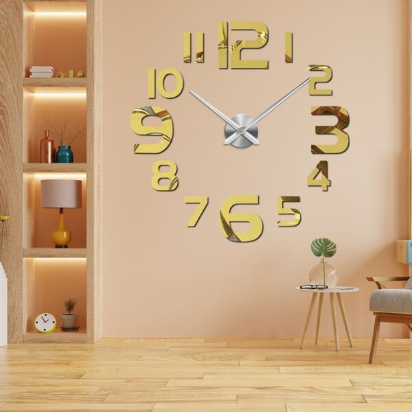 Nalepovacie hodiny na stenu - moderné 3D hodiny I SENTOP 12S034