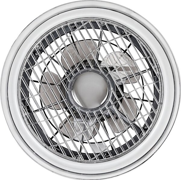 Rabalux - LED Stmievateľné stropné svietidlo s ventilátorom LED/30W/230V + DO