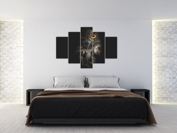 Obraz sovy (150x105 cm)