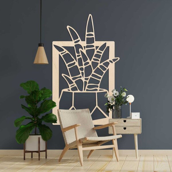 Moderný obraz na stenu sukulent - COCO 4072 PR0402-B