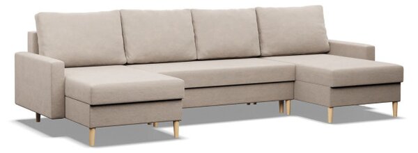 Sedacia súprava BLANK Elegant v tvare U béžová