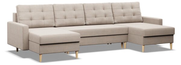 Sedacia súprava BLANK Elegant v tvare U béžová