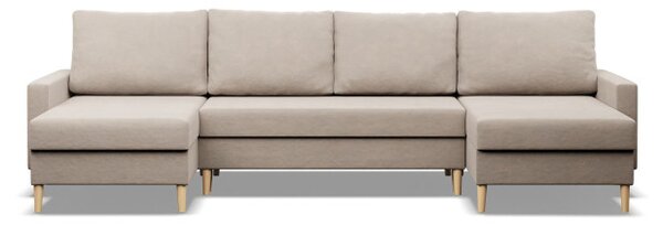Sedacia súprava BLANK Elegant v tvare U béžová