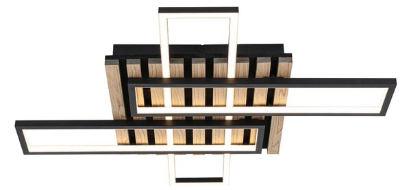 STROPNÉ LED SVIETIDLO, 73,5/66,5/7,5 cm Novel - Interiérové svietidlá