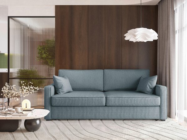 ROZKLADACIA POHOVKA, textil, modrosivá home24 - Sedačky