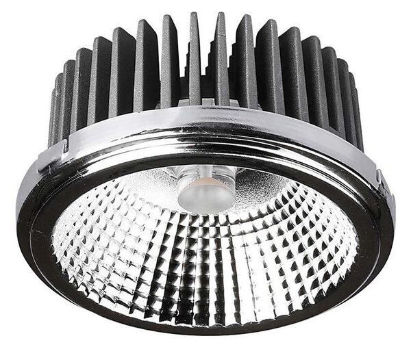 LED Podhľadové bodové svietidlo LED/20W/230V 4000K pr. 11 cm lesklý chróm