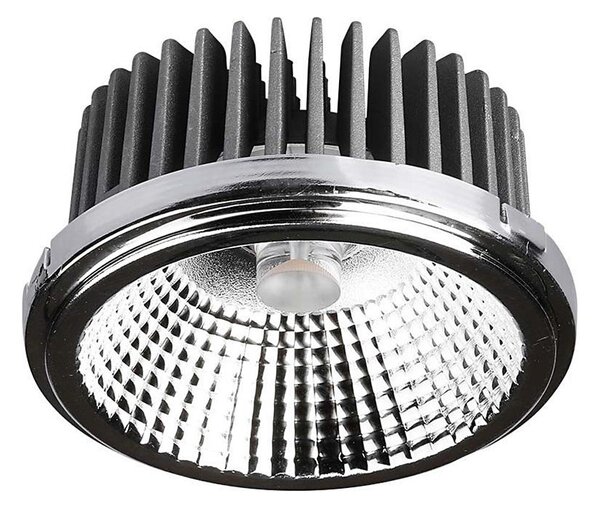 LED Podhľadové bodové svietidlo LED/20W/230V 6400K pr. 11 cm lesklý chróm