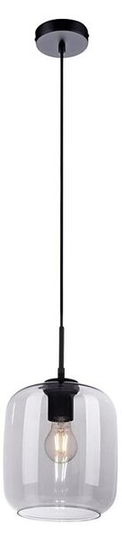 Paul Neuhaus 2002-25 - Luster na lanku SHITAKE 1xE27/10W/230V pr. 20 cm dymová