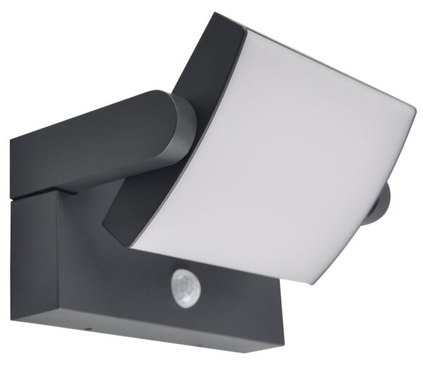Brilagi LED solárne nástenné svietidlo s čidlom ANKLE LED/10W/3,7V 4000K IP65
