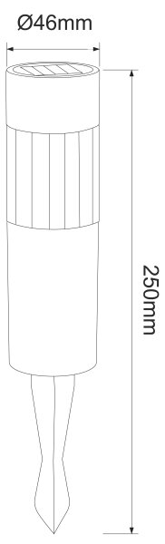 Globo 33253-4 - SADA 4x LED Solárna lampa LED/0,06W/3,2V IP44