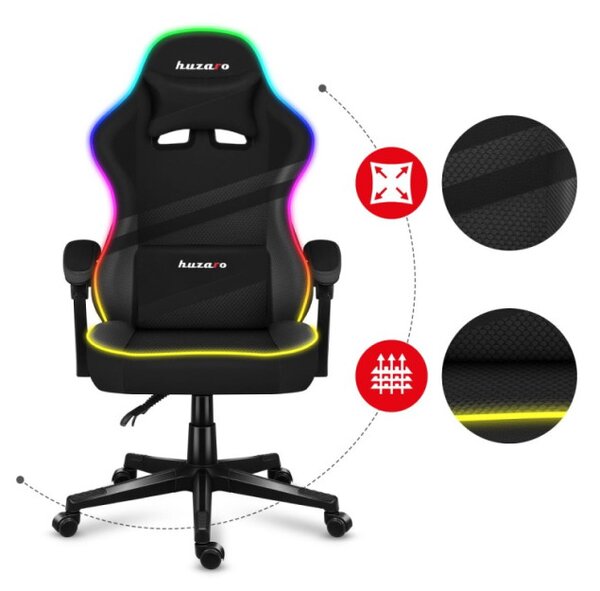 Herná stolička Force 4.4 RGB Black