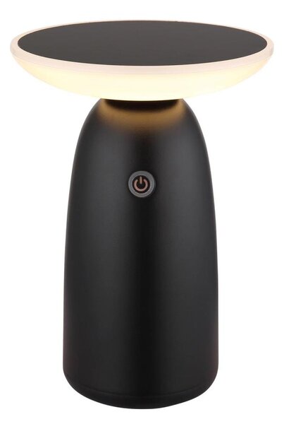 Globo 36625S - LED Stmievateľná solárna dotyková lampa LED/10W/3,7V IP54 čierna