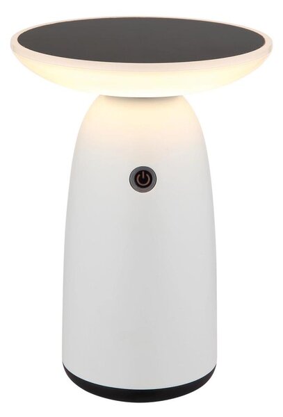 Globo 36625W - LED Stmievateľná solárna dotyková lampa LED/10W/230V IP54 biela