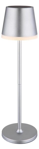 Globo 36637SM - LED Solárne svietidlo LED/0,6W/3V 3000K IP44 matný chróm