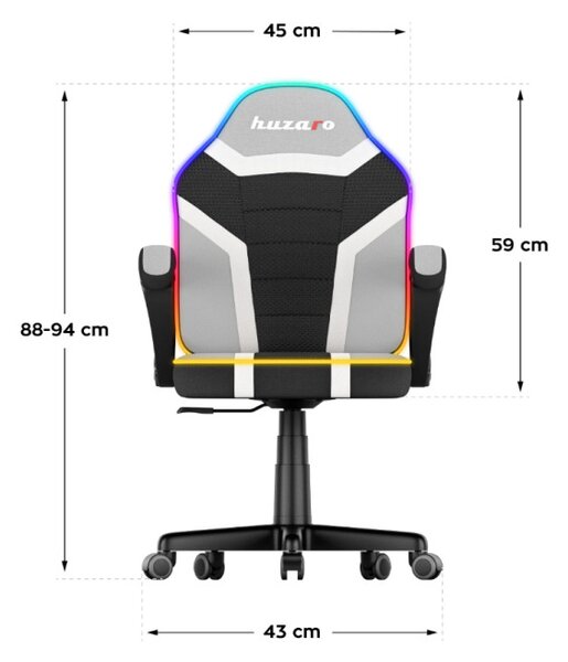 Detská herná stolička Ranger 1.0 RGB