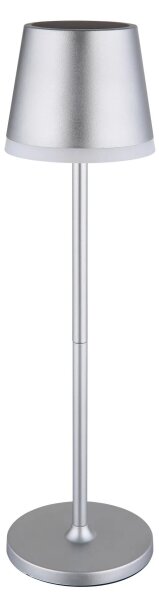 Globo 36637SM - LED Solárne svietidlo LED/0,6W/3V 3000K IP44 matný chróm