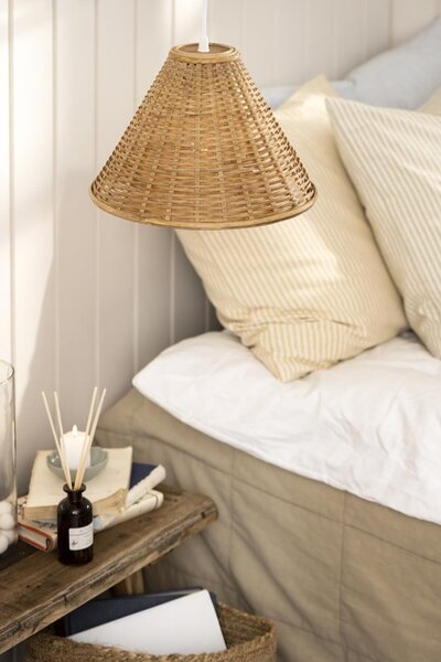 Závesná lampa Bamboo Braided 30 cm