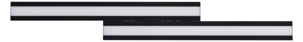 Eglo 31715 - LED RGBW Stmievateľné stropné svietidlo SALITERAS-Z 20,4W/230V čierna