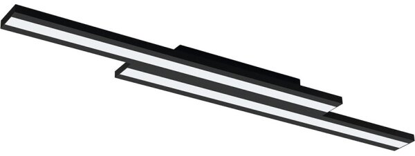Eglo 31715 - LED RGBW Stmievateľné stropné svietidlo SALITERAS-Z 20,4W/230V čierna