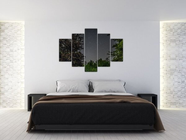 Obraz nočnej oblohy (150x105 cm)