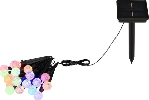 Globo 36352-20 - LED RGB Solárna reťaz 20xLED/0,06W/3V 770 cm IP44