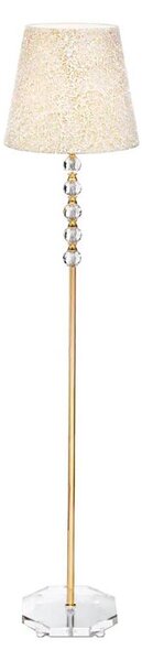 Ideal Lux - Krištáľová stojacia lampa QUEEN 1xE27/60W/230V zlatá