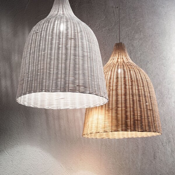 Ideal Lux - Luster na lanku HAUNT 1xE27/60W/230V pr. 35 cm béžová