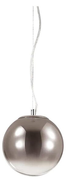 Ideal Lux - Luster na lanku MAPA 1xE27/42W/230V pr. 20 cm šedá/dymová