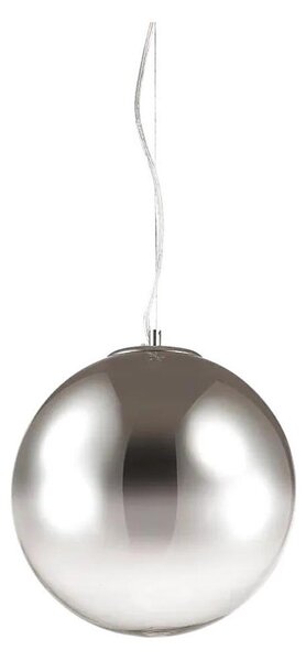 Ideal Lux - Luster na lanku MAPA 1xE27/42W/230V pr. 40 cm šedá/dymová