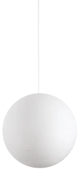 Ideal Lux - Luster na lanku CARTA 1xE27/25W/230V pr. 40 cm biela