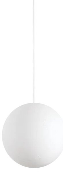 Ideal Lux - Luster na lanku CARTA 1xE27/25W/230V pr. 30 cm biela