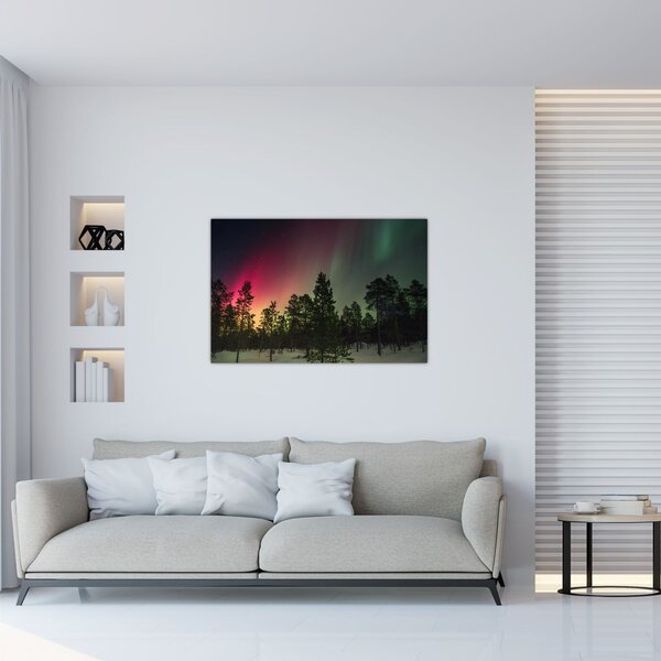 Obraz polárna žiara (90x60 cm)
