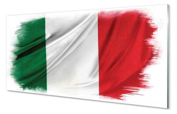 Nástenný panel  flag taliansko 100x50 cm