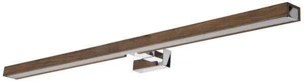 Brilagi-LED Kúpeľňové osvetlenie zrkadla WOODY MIRROR LED/15W/230V IP44 dub/chro