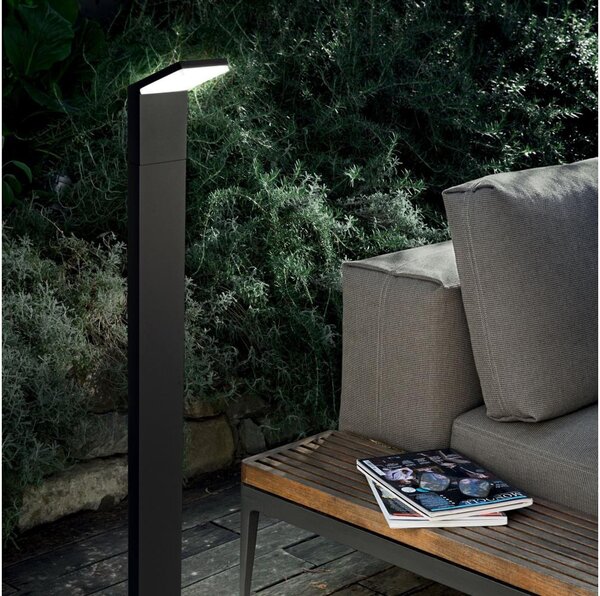 Ideal Lux- LED Vonkajšia lampa STYLE LED/8,5W/230V 4000K 100 cm CRI 90 IP54 čierna