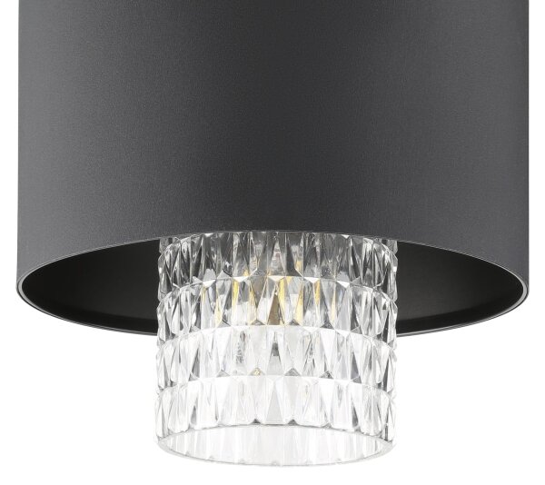 Eglo 39978 - Luster na lanku SAPUARA 3xE27/40W/230V čierna
