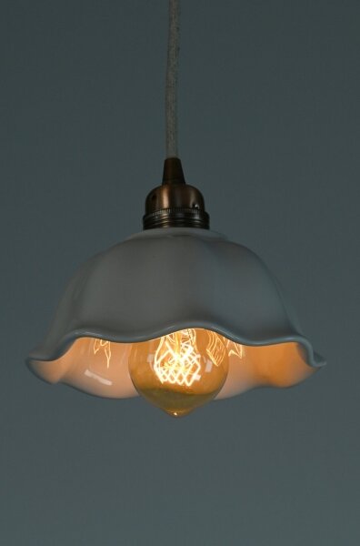 Bohemia-Design - Porcelánový závesný luster na lanku 1xE27/60W/230V