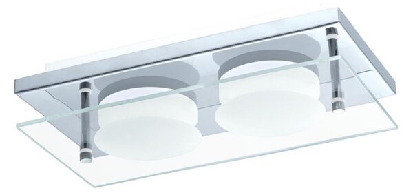 Eglo 75327 - LED stropné svietidlo ABIOLA 2xLED/6W/230V lesklý chróm